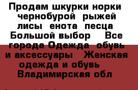 Продам шкурки норки, чернобурой, рыжей лисы, енота, песца. Большой выбор. - Все города Одежда, обувь и аксессуары » Женская одежда и обувь   . Владимирская обл.